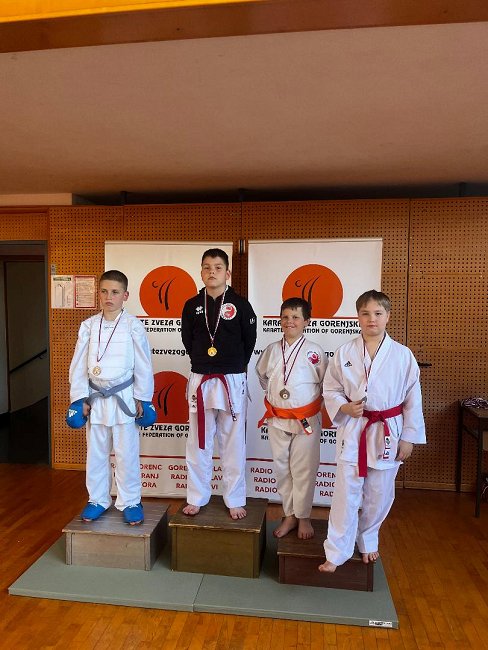 Leo Svjetlanović malčki 1. mesto, Ratko Ilinčić 3. mesto